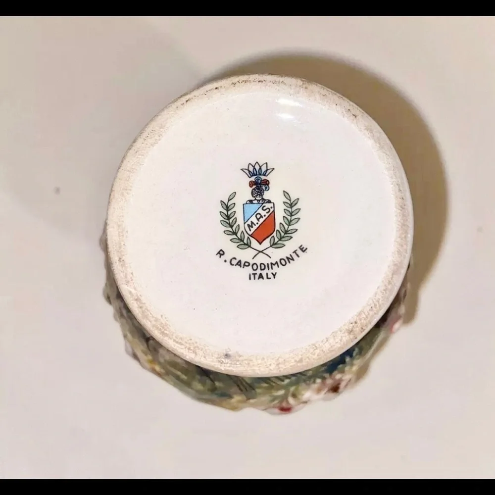 Capodimonte vintage porcelain